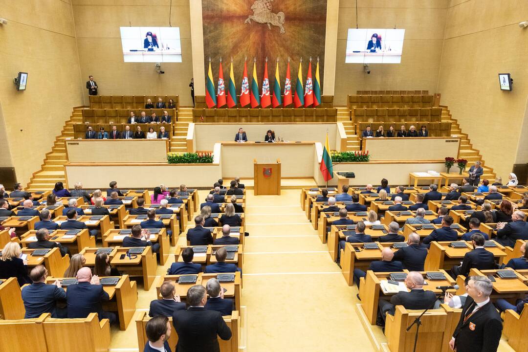 2024–2028 metų kadencijos Seimo narių priesaika