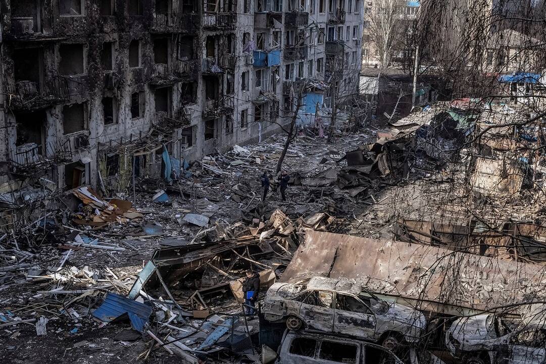 Rusija teigia vykdanti kontrpuolimą Ukrainos Sumų srityje
