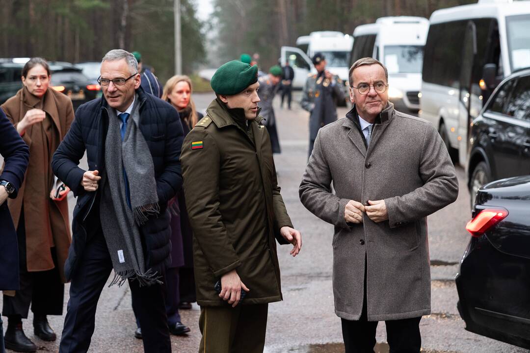 Vainikų padėjimo ceremonija Panerių memoriale