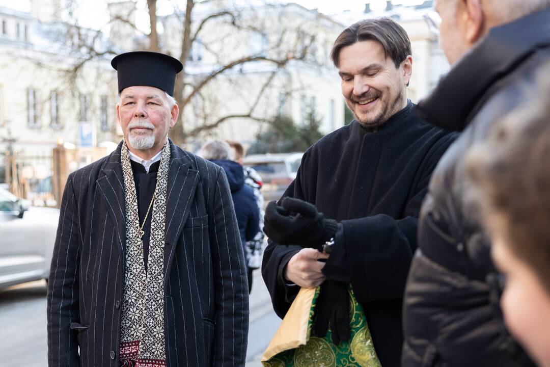 Laisvosios Rusijos forumas prie Ukrainos ambasados surengė solidarumo akciją