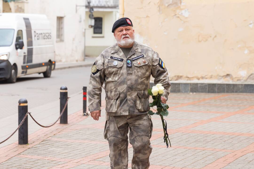 Atsisveikinimas su Tomu Valentėliu
