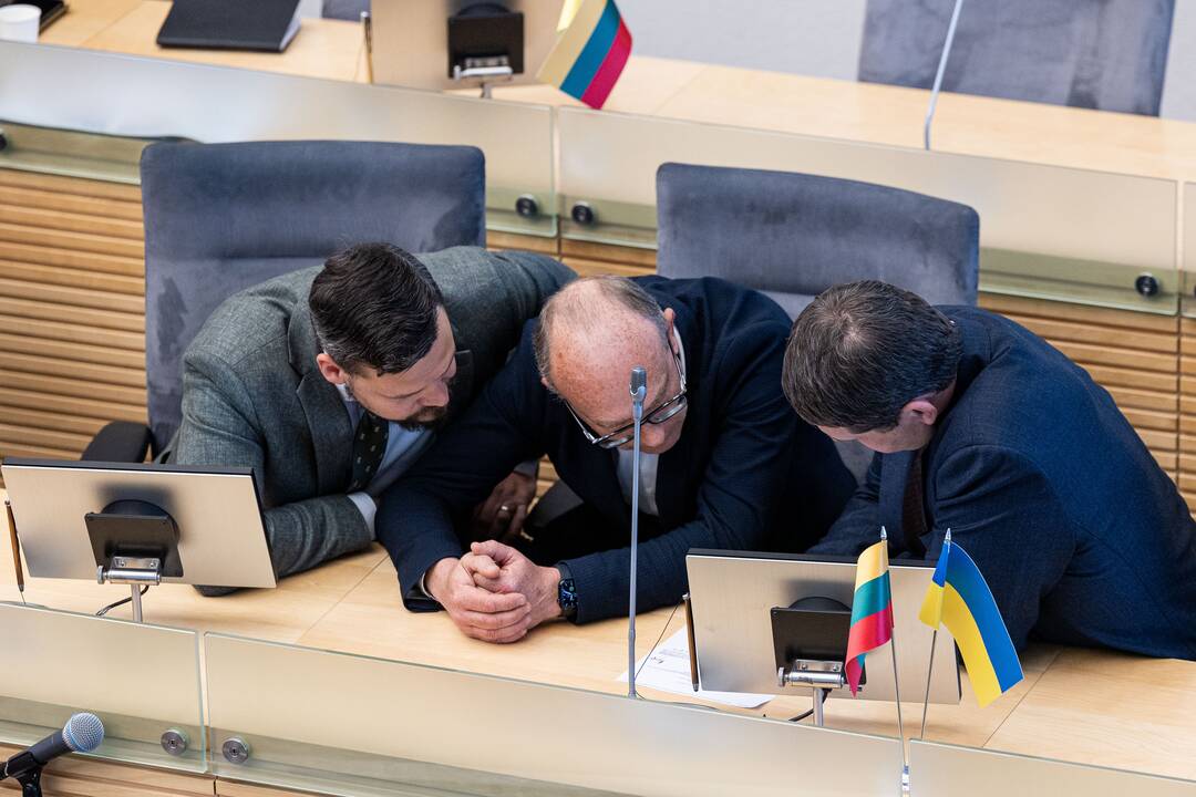 Balsavimas dėl Irenos Segalovičienės paskyrimo valstybės kontroliere