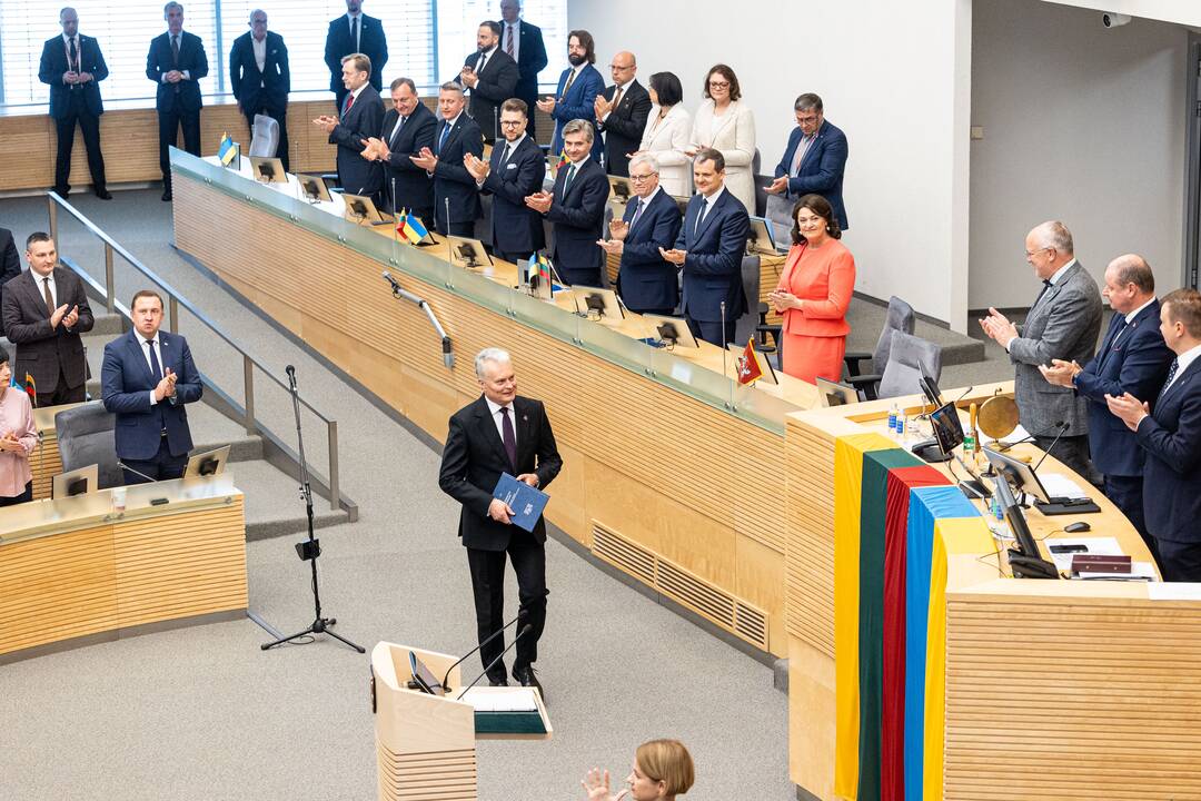 G. Nausėdos metinis pranešimas