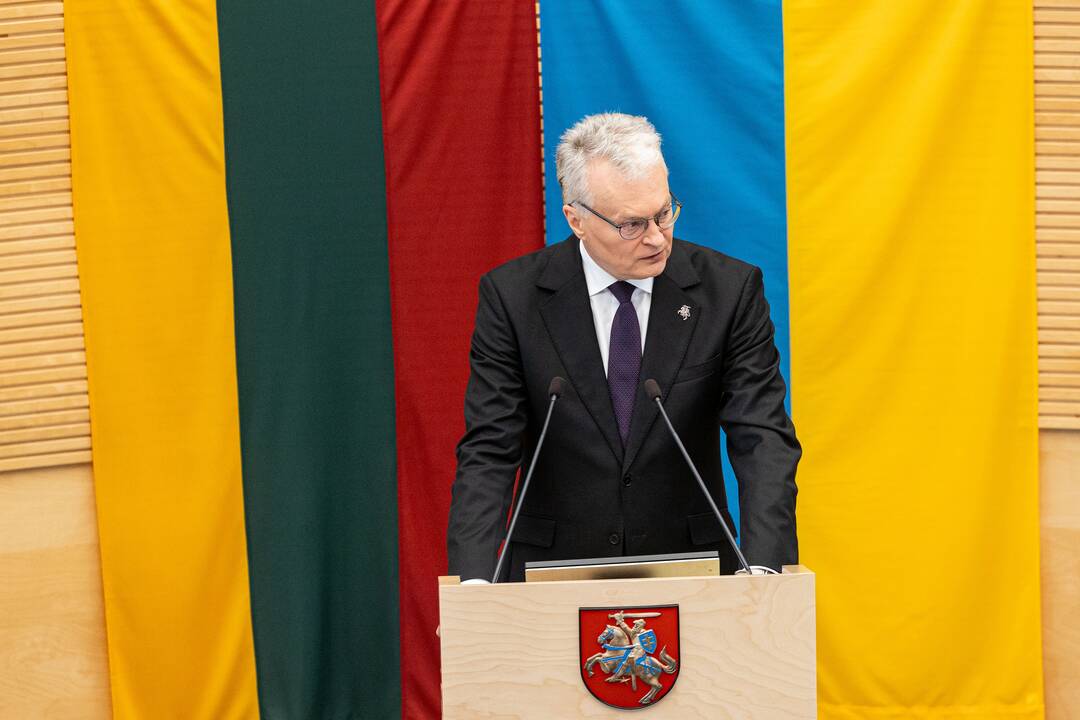 G. Nausėdos metinis pranešimas