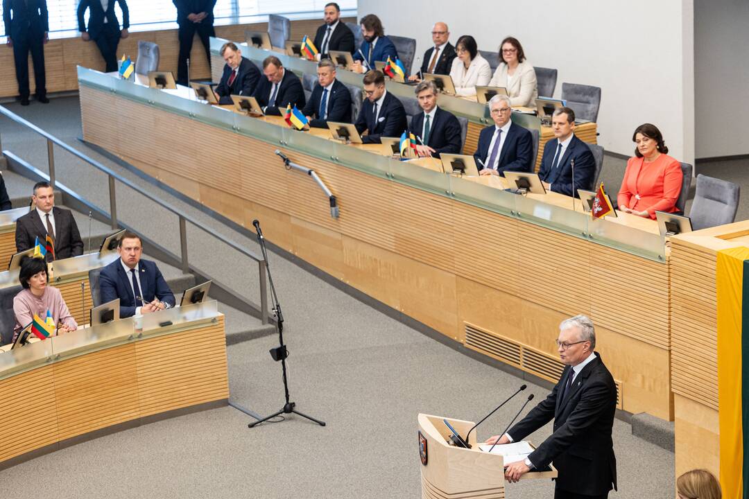 G. Nausėdos metinis pranešimas