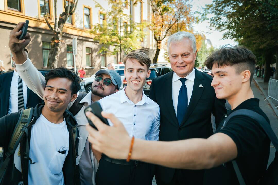 Prezidentas dalyvavo Kauno universitetų mokslo metų pradžios šventėje