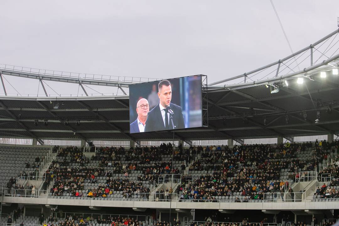 Dariaus ir Girėno stadiono atidarymo ceremonija