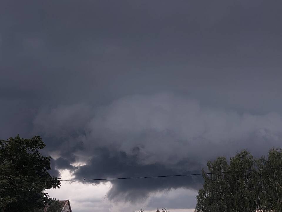 Lietuvą nusiaubė audra