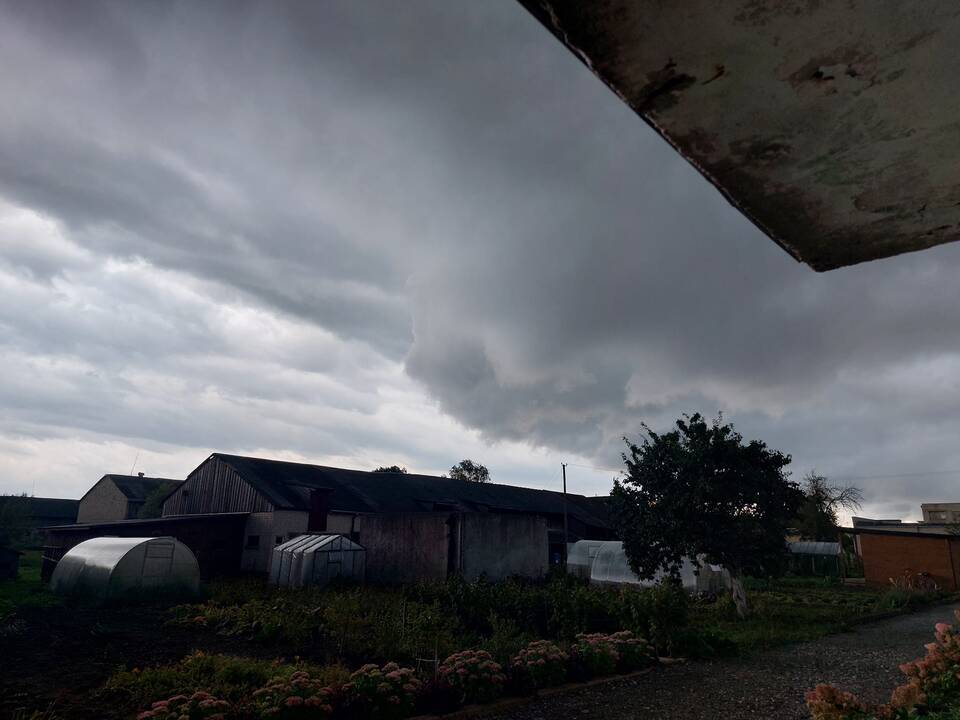 Lietuvą nusiaubė audra