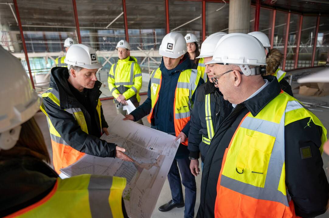 Tempas: statybų pabaigtuves pasitinkančiame Daugiafunkciame vandens sporto centre jau atlikta apie 95 proc. darbų.