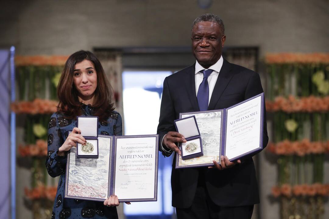 Nadia Murad ir Denisas Mukwege
