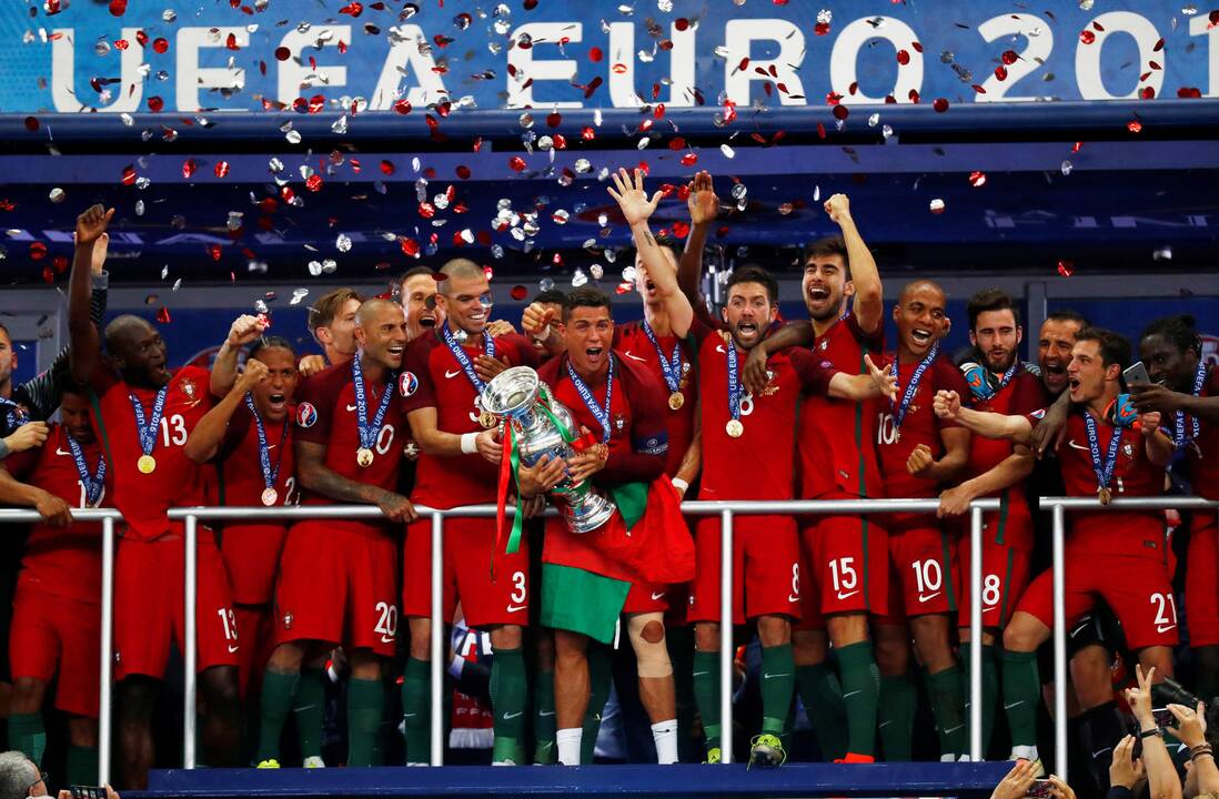Euro 2016 finalas: Portugalija-Prancūzija 1:0
