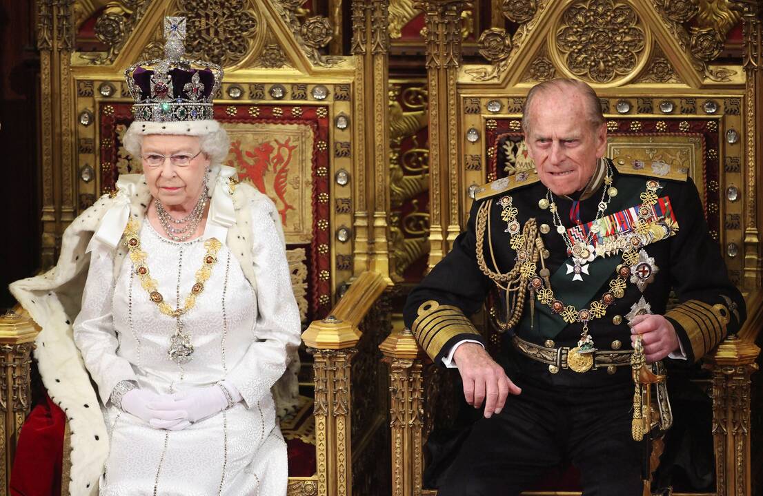 Mirė karalienės Elizabeth II sutuoktinis princas Philipas