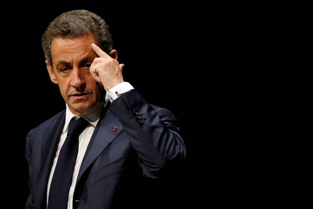 Sulaikytas buvęs Prancūzijos prezidentas N. Sarkozy