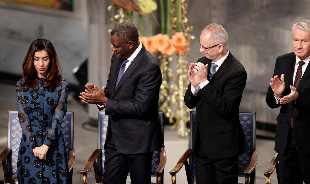 Nadia Murad ir Denisas Mukwege