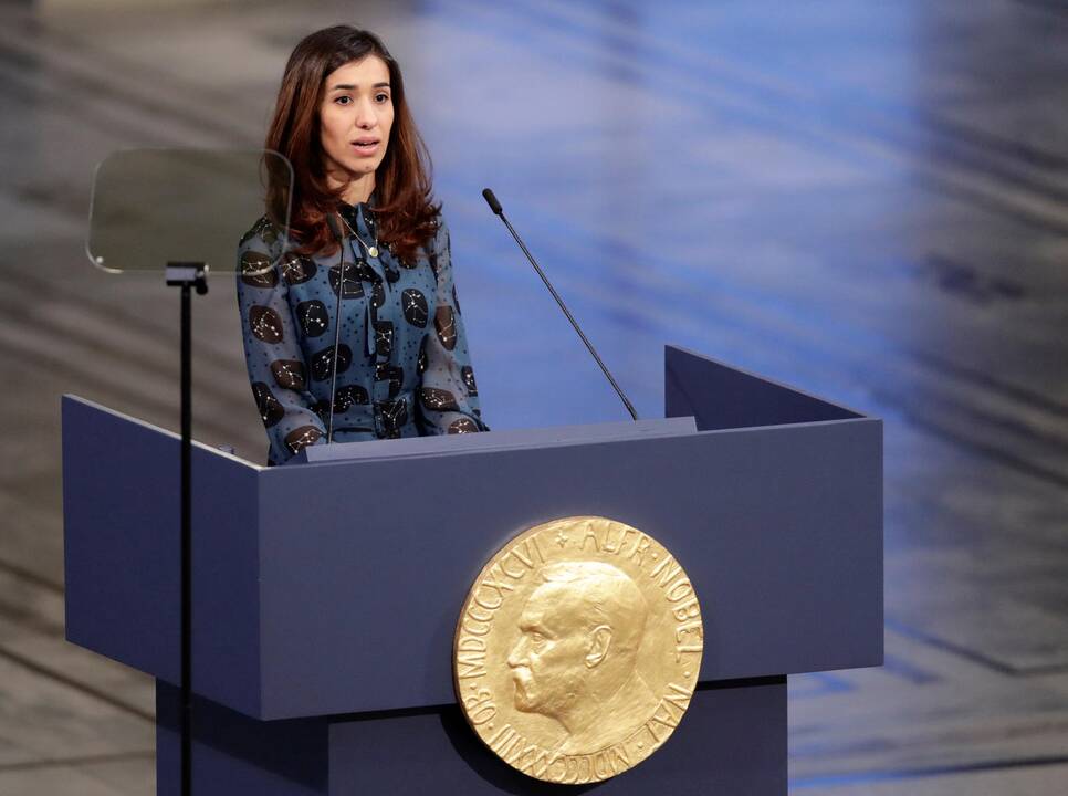 Nadia Murad ir Denisas Mukwege