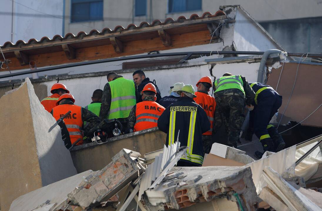 Žemės drebėjimas Albanijoje