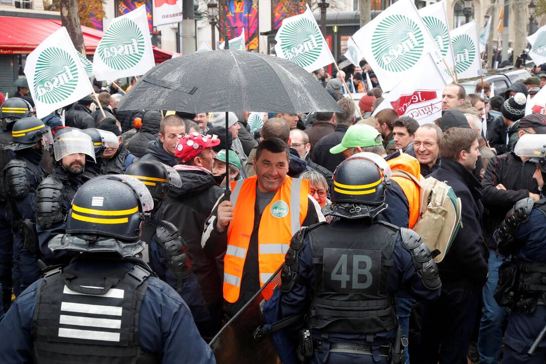 Ūkininkų protestas Prancūzijoje