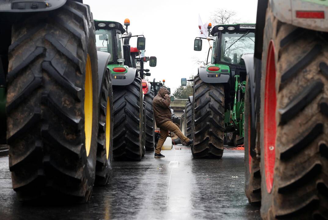 Ūkininkų protestas Prancūzijoje