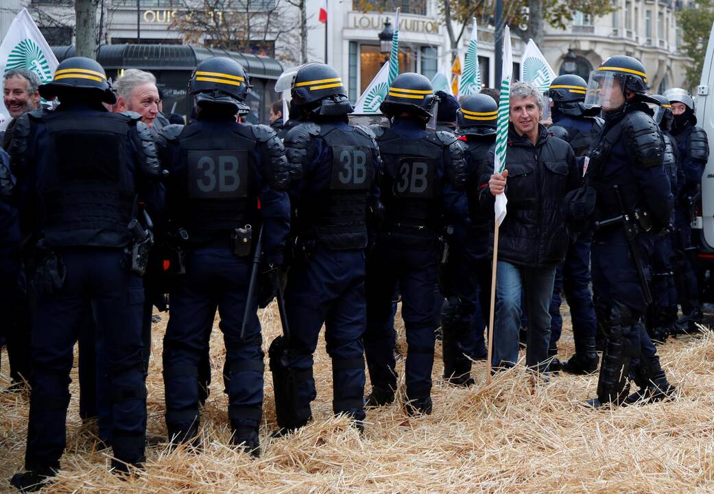 Ūkininkų protestas Prancūzijoje