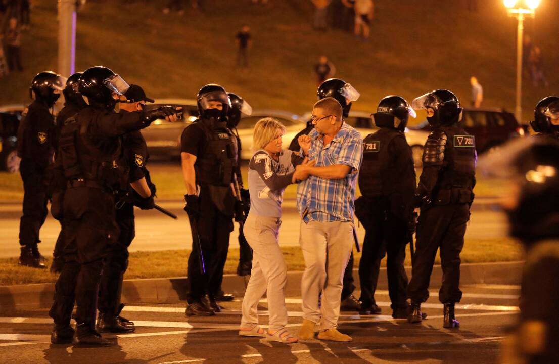 Protestai po rinkimų Baltarusijoje