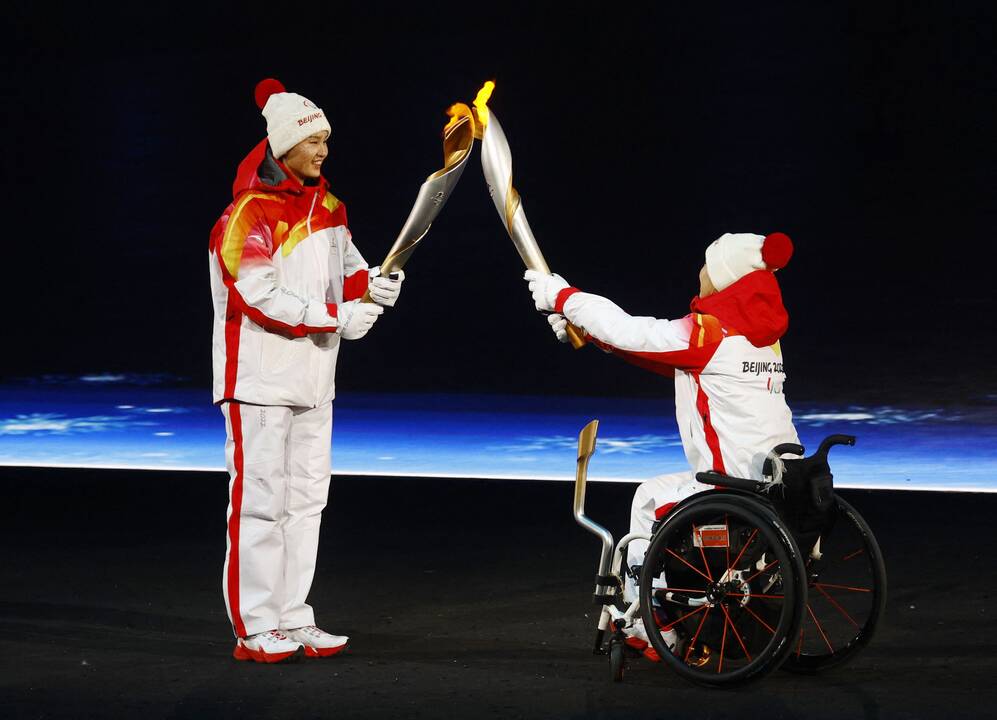 Pekino žiemos paralimpinių žaidynių atidarymo ceremonija