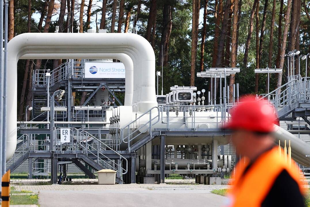 „Gazprom“ sustabdė dujų tiekimą Europai vamzdynu „Nord Stream 1“