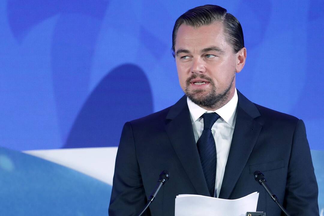 B. Obama ir L. DiCaprio diskutuos apie klimato kaitą