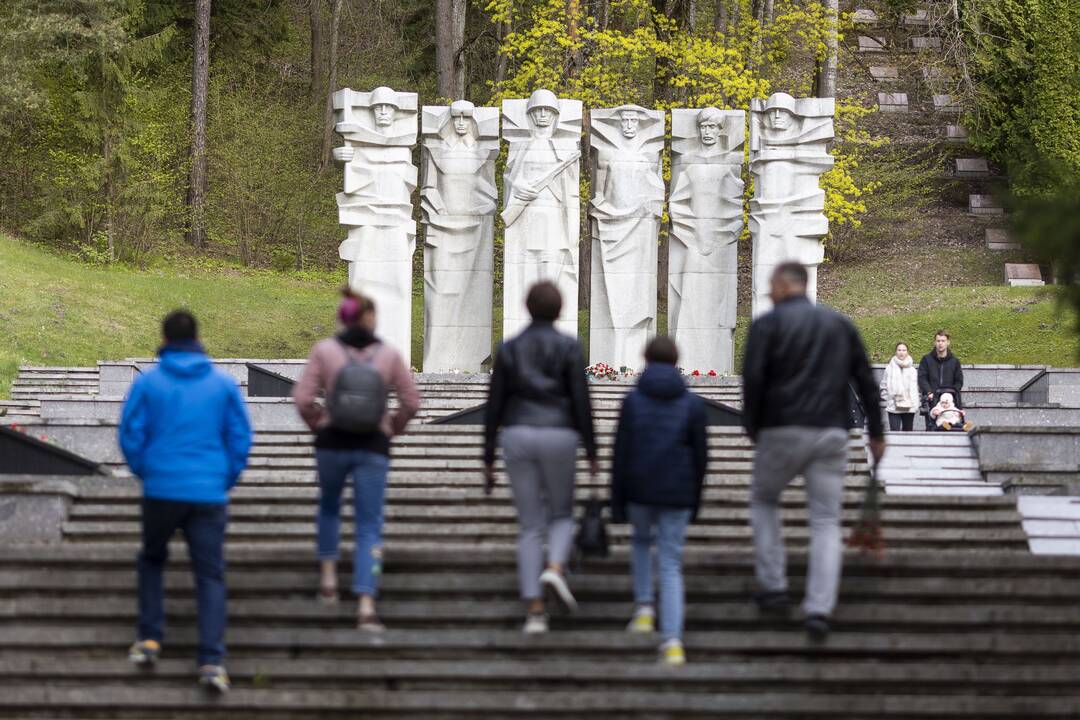 Lietuvos rusai mini sovietų pergalės prieš nacistinę Vokietiją dieną