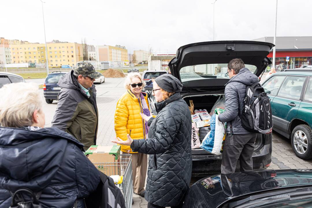 Lenkijoje apsiperkantys lietuviai