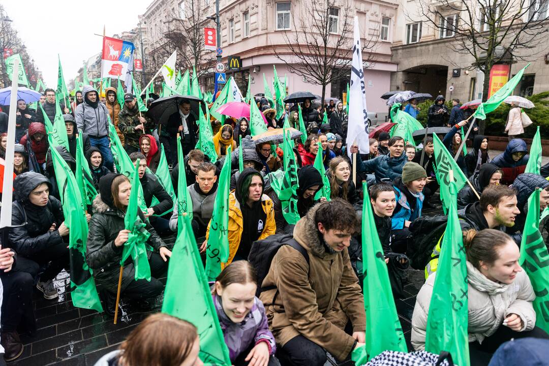 Studentų festivalio „Fiziko diena“ tradicinė eisena