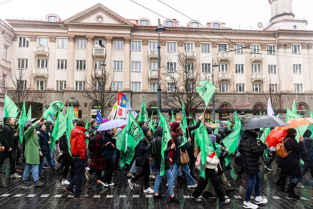 Studentų festivalio „Fiziko diena“ tradicinė eisena