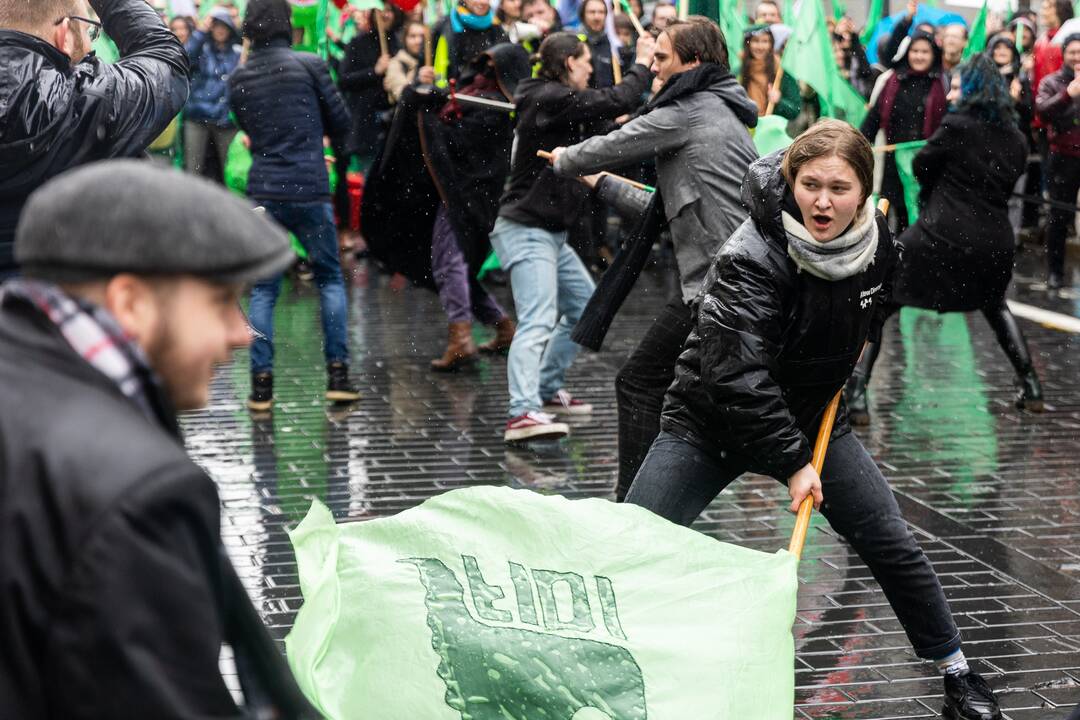 Studentų festivalio „Fiziko diena“ tradicinė eisena