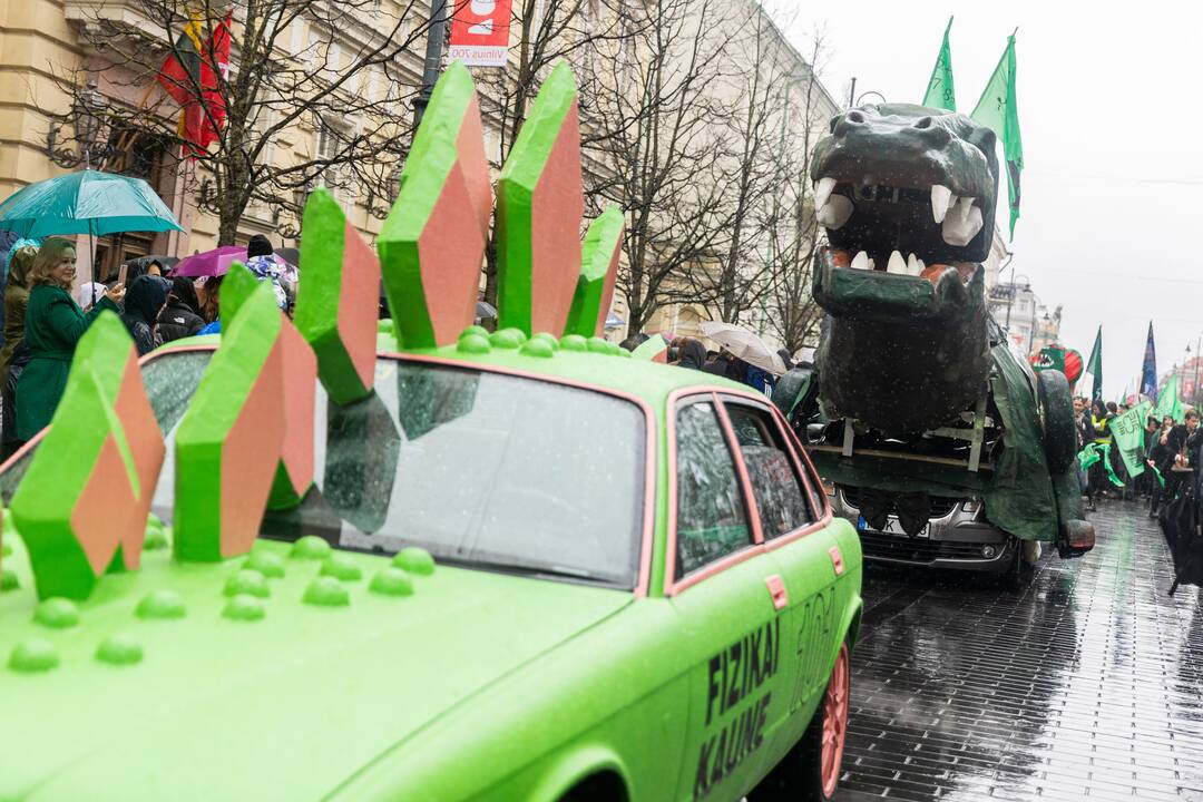 Studentų festivalio „Fiziko diena“ tradicinė eisena