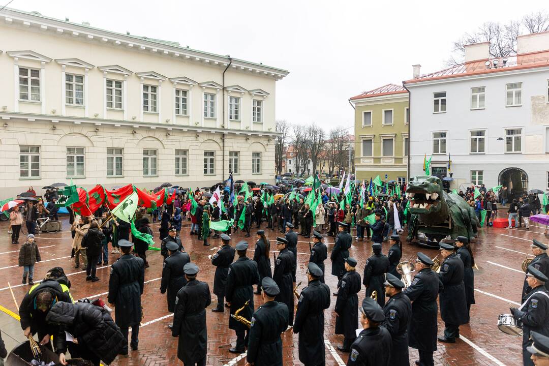 Studentų festivalio „Fiziko diena“ tradicinė eisena