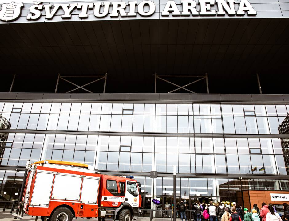 „Švyturio“ arenoje – dienos stovykla ukrainiečių vaikams