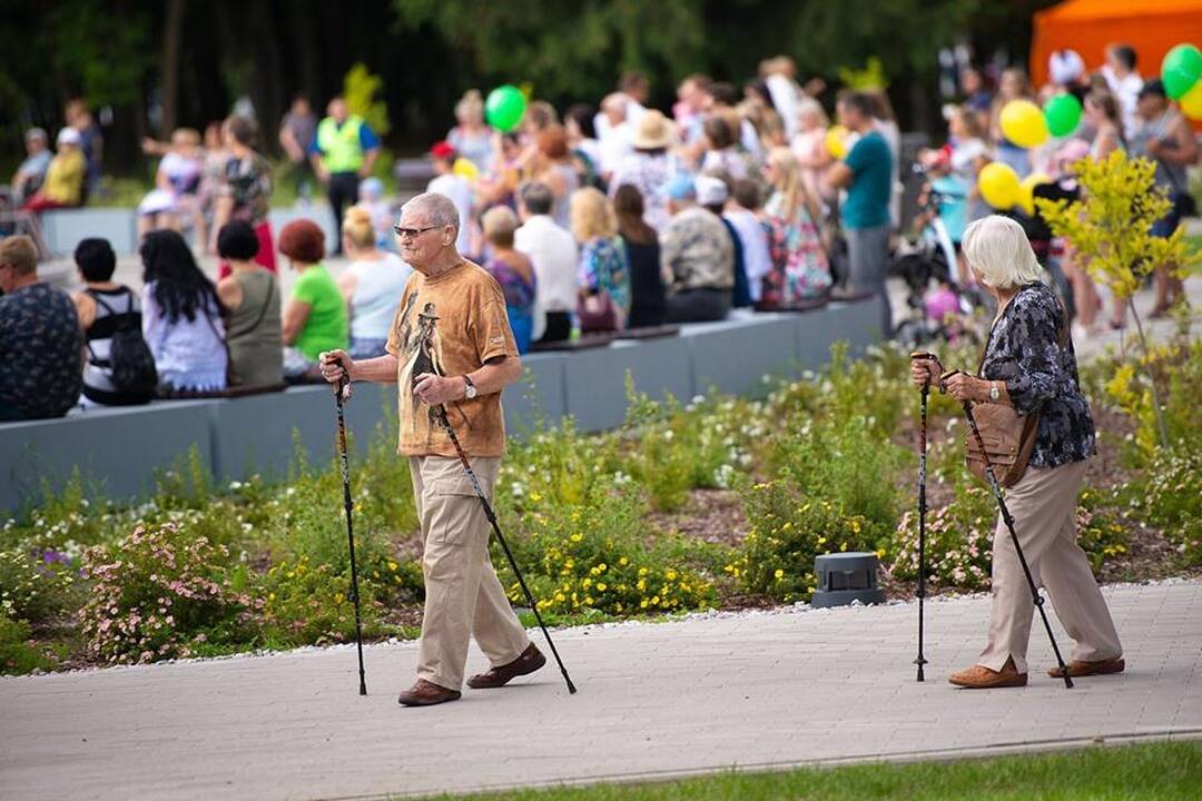 Atnaujinto Draugystės parko atidarymas