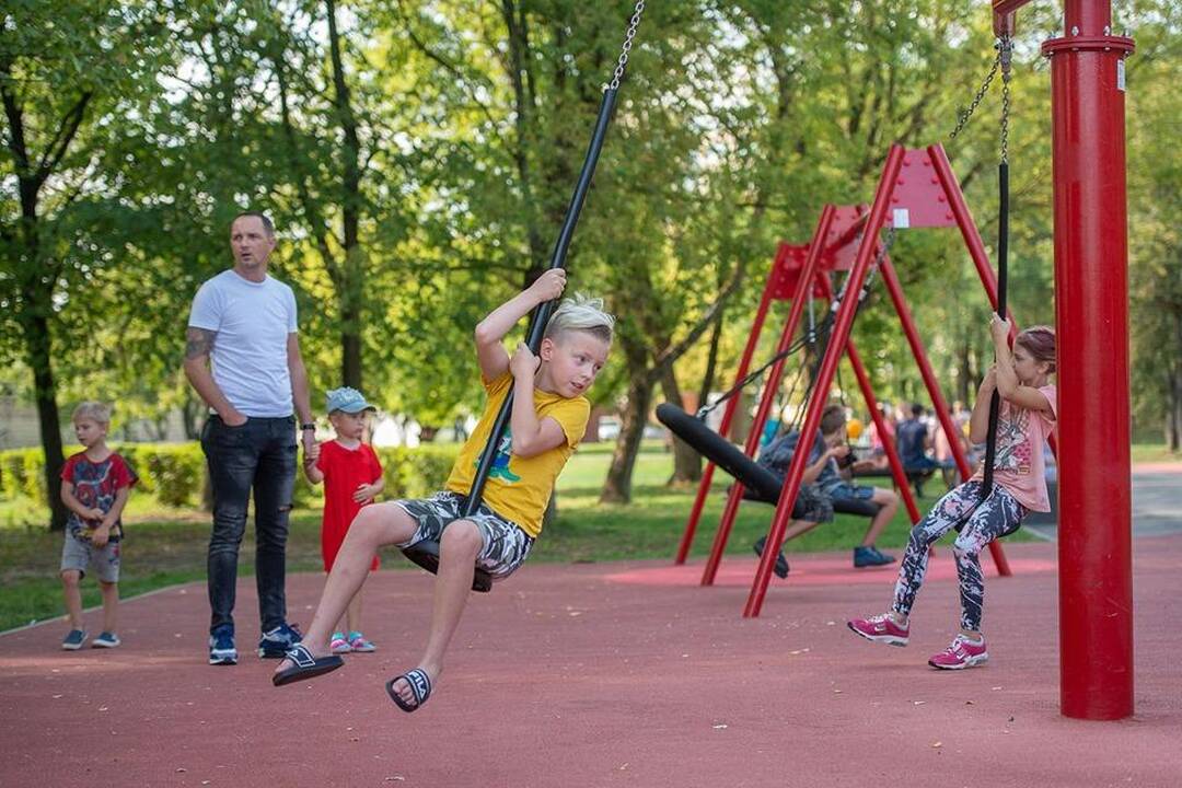Atnaujinto Draugystės parko atidarymas
