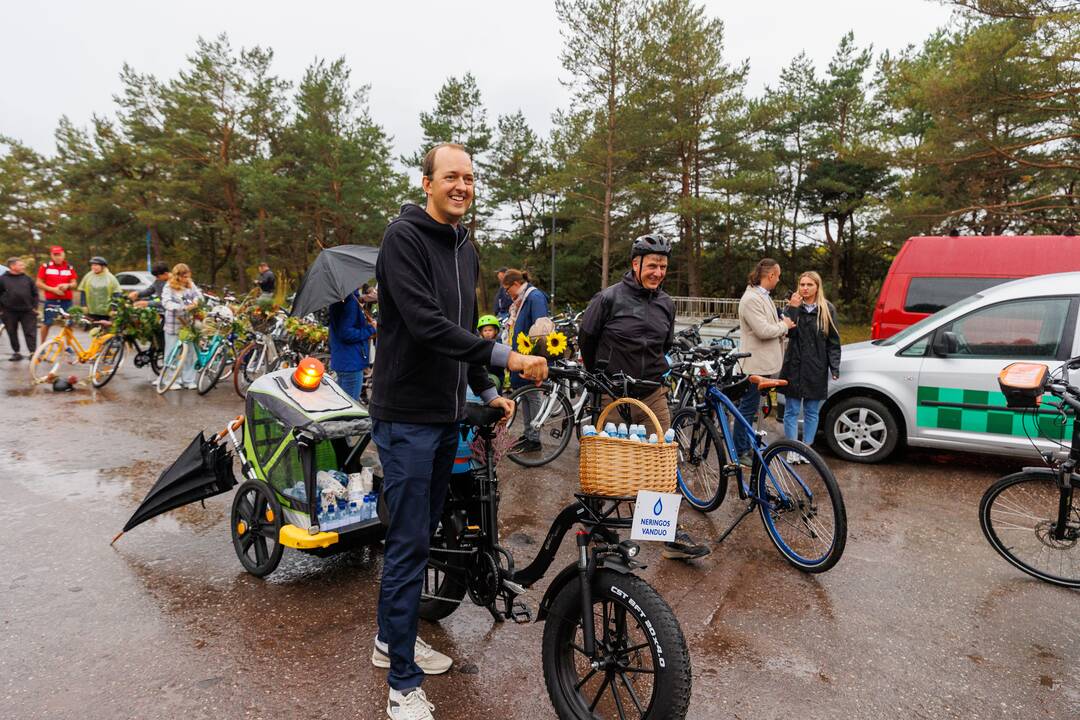 Rekonstruotas Kuršių nerijos dviračių takas