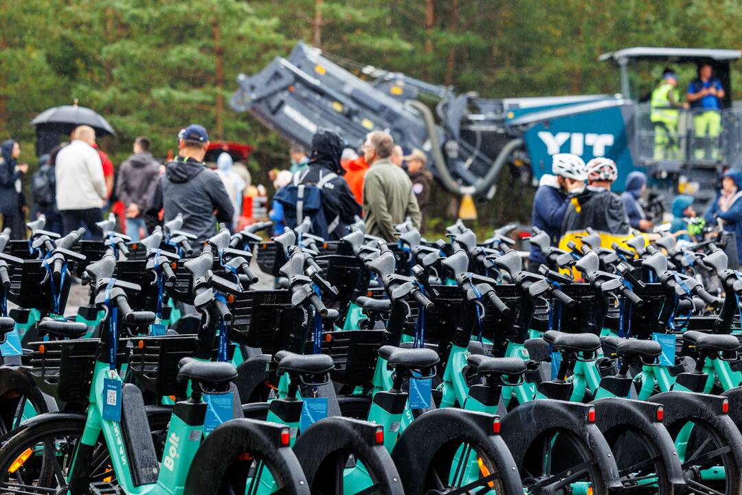 Rekonstruotas Kuršių nerijos dviračių takas