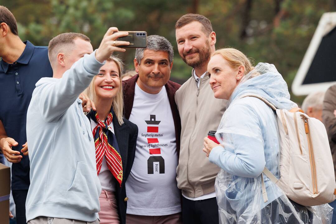 Rekonstruotas Kuršių nerijos dviračių takas
