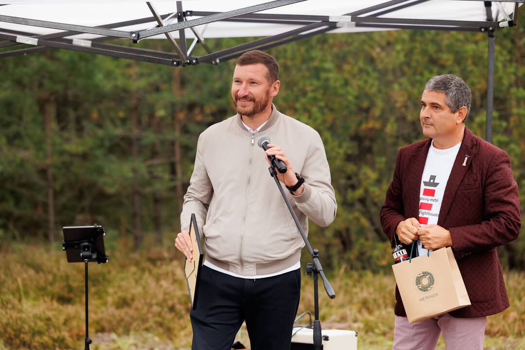 Rekonstruotas Kuršių nerijos dviračių takas