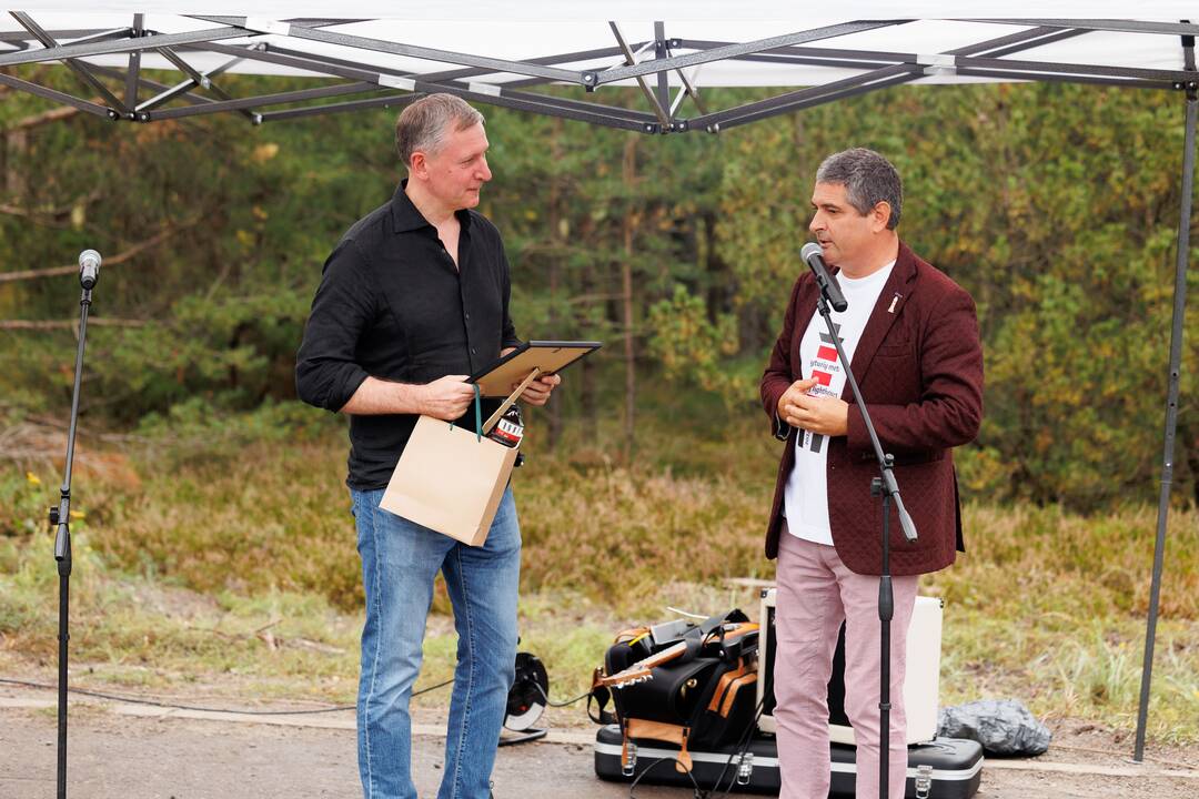 Rekonstruotas Kuršių nerijos dviračių takas