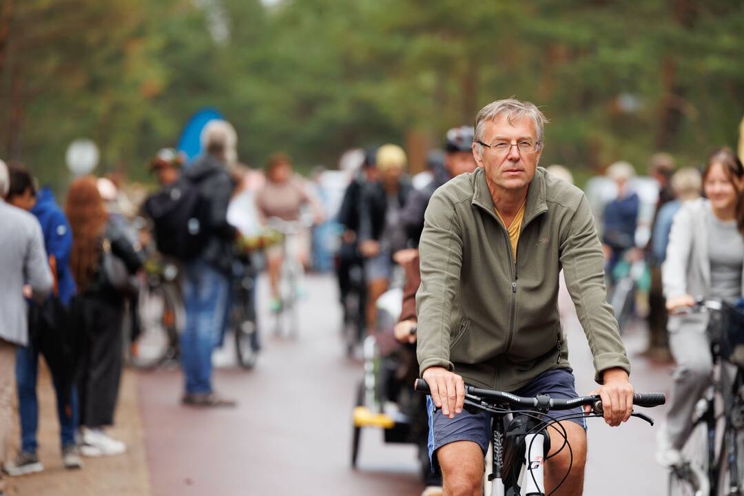 Rekonstruotas Kuršių nerijos dviračių takas