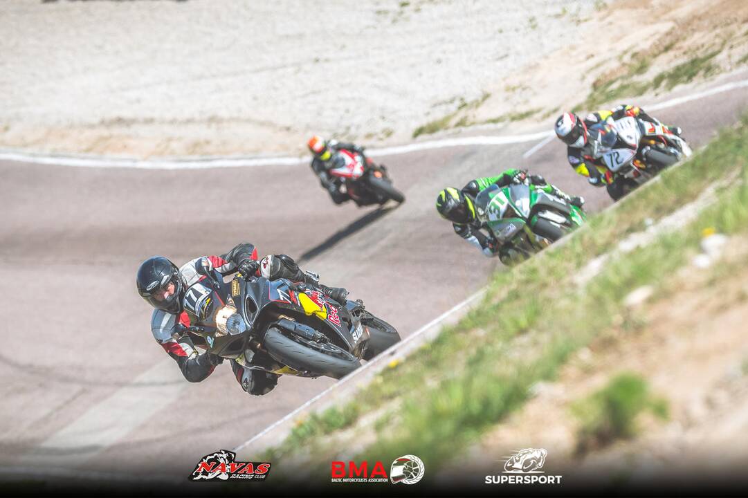 Motociklų žiedinių lenktynių varžybos Kačerginėje