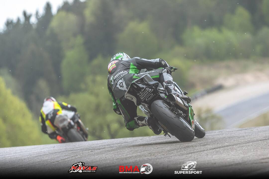 Motociklų žiedinių lenktynių varžybos Kačerginėje