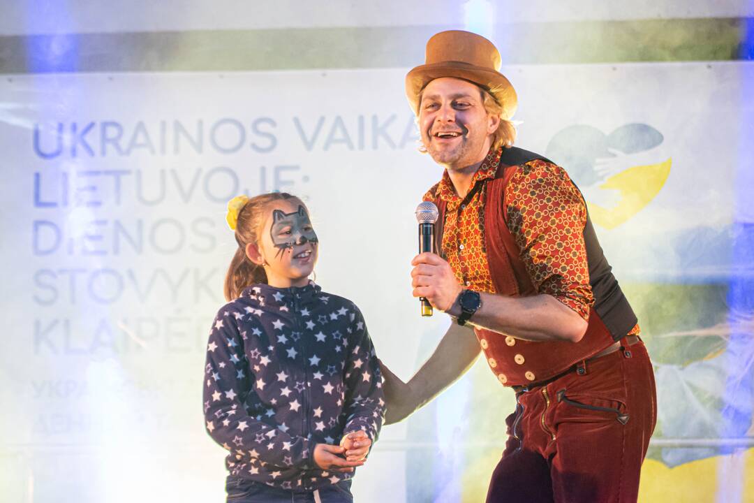 „Švyturio“ arenoje – dienos stovykla ukrainiečių vaikams