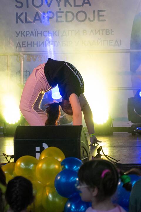 „Švyturio“ arenoje – dienos stovykla ukrainiečių vaikams