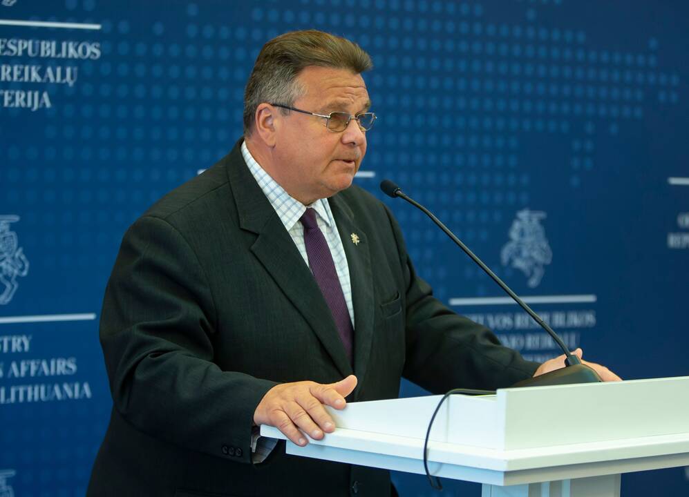 L. Linkevičius su JAV kongresmenu aptarė situaciją Baltarusijoje