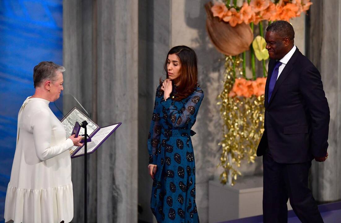 Nadia Murad ir Denisas Mukwege